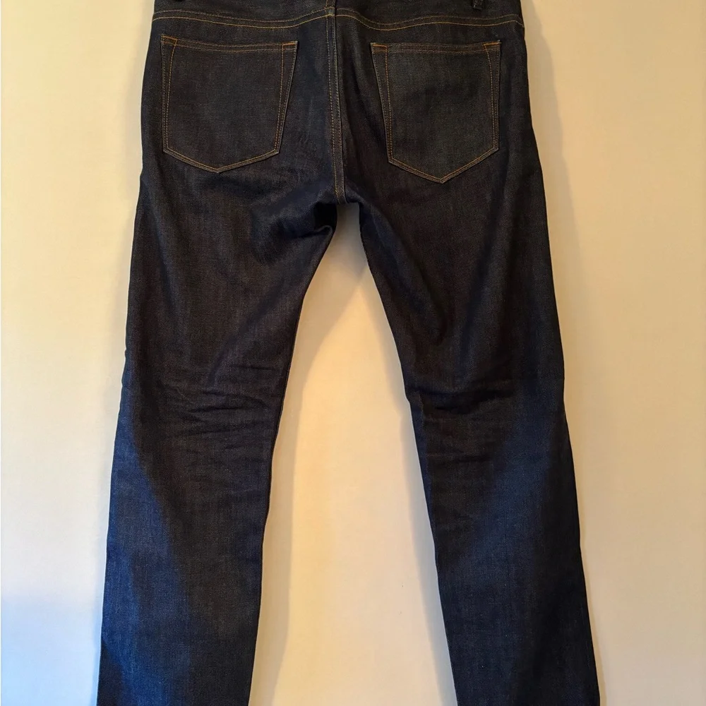 Railcar Fine Goods Denim Selvedge Jeans. Hardly worn. 36” x 32”. Beauties! - Picture 3 of 9